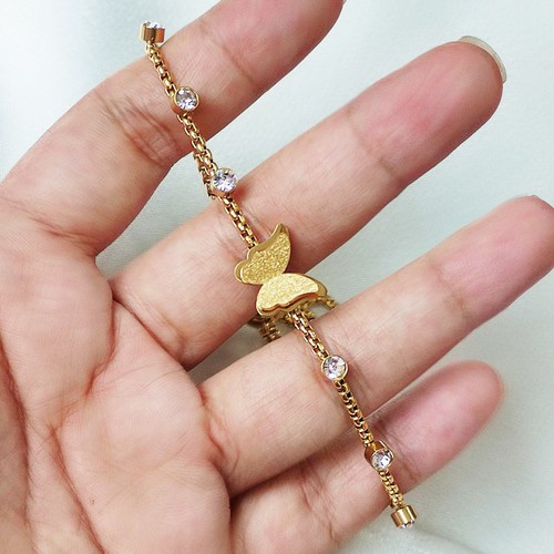 Lắc Tay Dây Rút Titan Ko Han Rỉ TT 3726