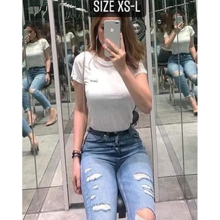 Áo thun Hm cổ tròn