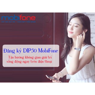 Sim 4g mobifone DIP50 max băng thông.