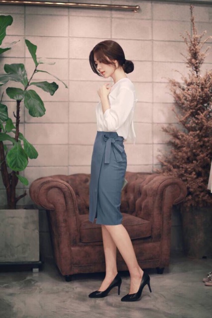 Set công sở (áo và chân váy) | BigBuy360 - bigbuy360.vn