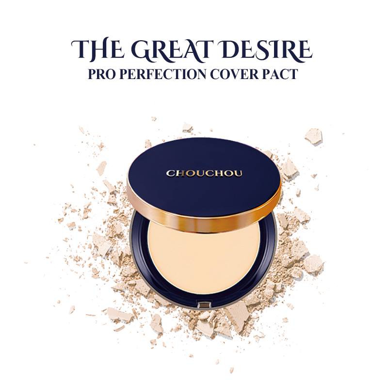 PHẤN PHỦ CHOUCHOU THE GREAT DESIRE PRO PERFECTION COVER PACT CHÍNH HÃNG - 4799