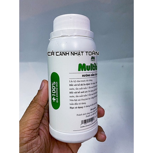 MEN VI SINH LÀM TRONG NƯỚC MULTIBIO CHẾ PHẨM SINH HỌC CHO BỂ CÁ CẢNH