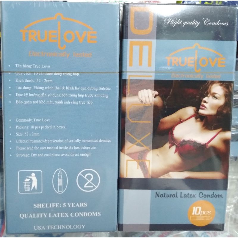 ✅ BAO CAO SU TRUE LOVE HỘP 10 CÁI