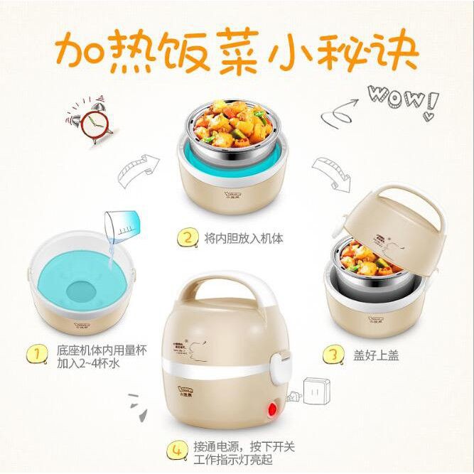 Nồi hâm nóng đồ ăn bằng thép không rỉ tiện lợi | BigBuy360 - bigbuy360.vn