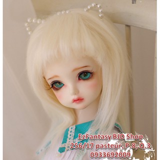 Tóc lông thú búp bê BJD - 14cm