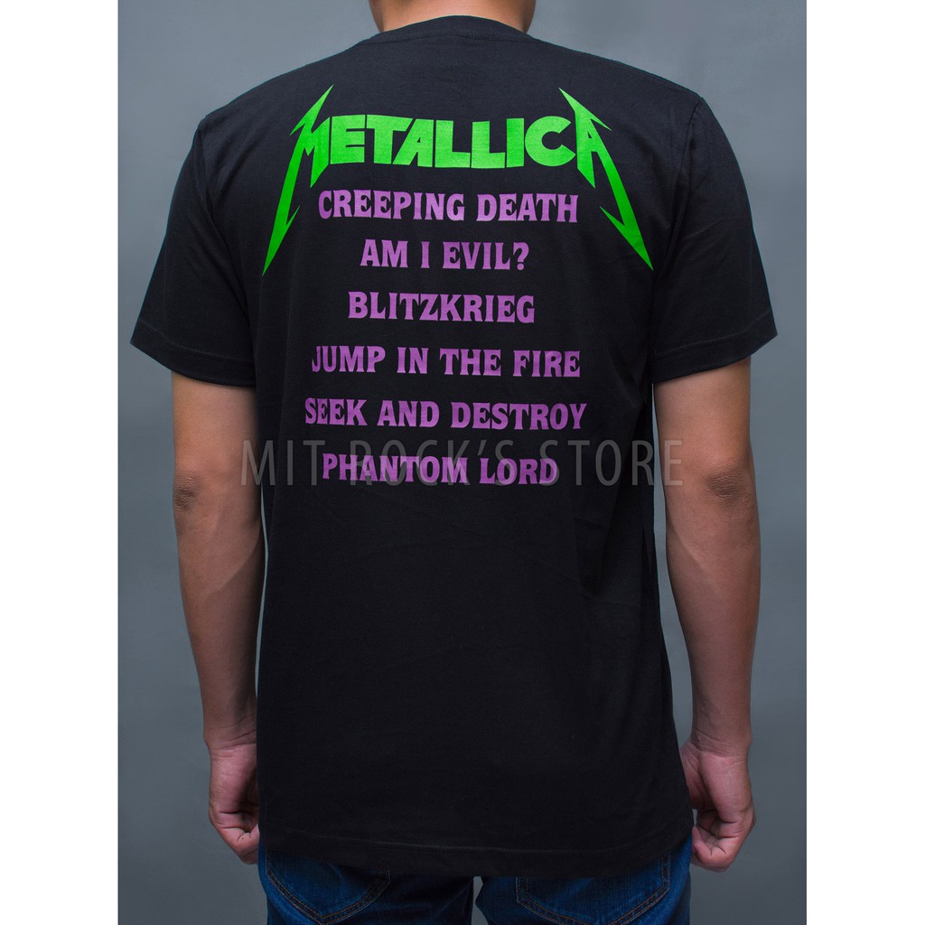Áo Metallica - Rock band tee - Áo Rock - Size S, M, L, XL, XXL - Áo Thái Lan