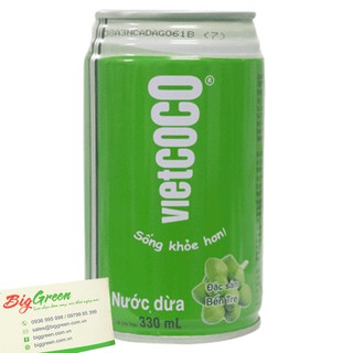 Nước Dừa Đóng Lon Vietcoco 330ml
