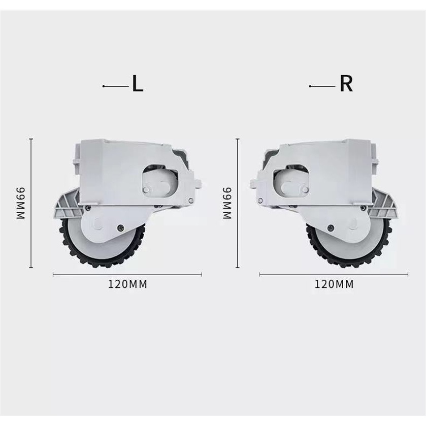 Bánh Xe Thay Thế Cho robot Hút Bụi xiaomi mijia 1C STYTJ01ZHM mi home mi