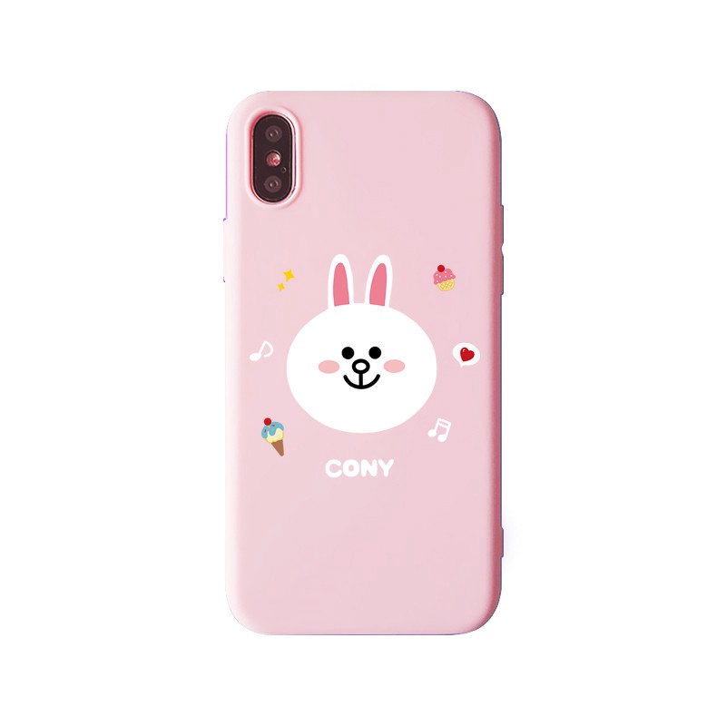 Ốp điện thoại silicon in hình động vật hoạt hình đáng yêu cho iPhone 6 6Plus 6s 6Plus 7 7Plus 8 8Plus X XS | BigBuy360 - bigbuy360.vn