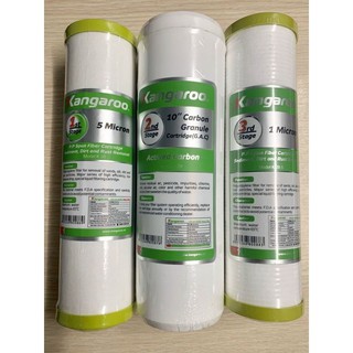 Bộ lõi lọc kangaroo số 1-2-3 chính hãng | lõi lọc nước kangaroo chính hãng