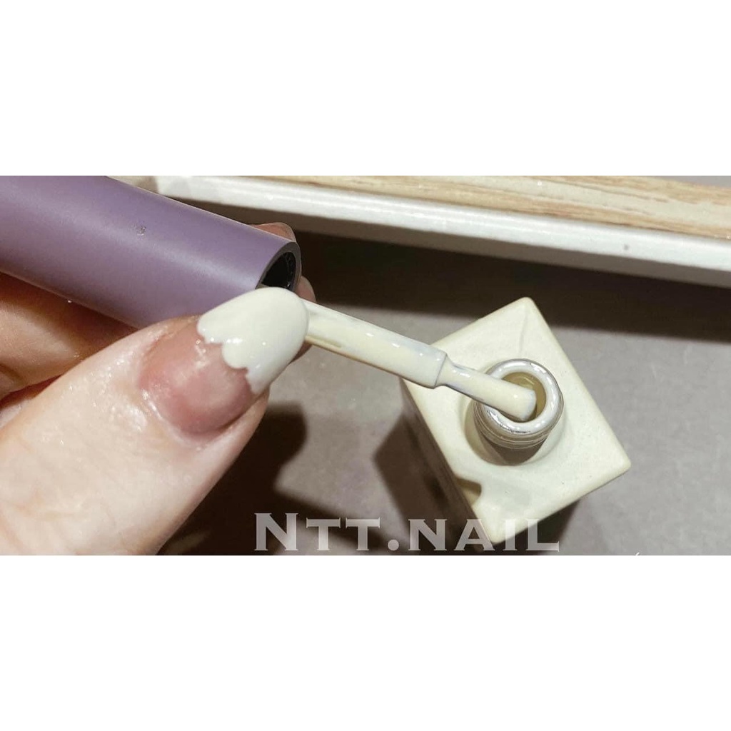 Sơn Gel Lẻ Đen , Trắng , Nước Gạo , Trắng Sữa nail Burberry Siêu Đặc