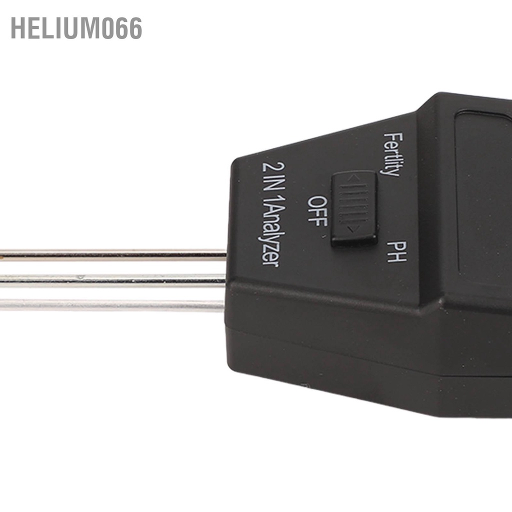 Helium066 Máy đo độ PH trong đất Phát hiện chính xác Đa chức năng ẩm 2 1 Nhỏ nhẹ để phát
