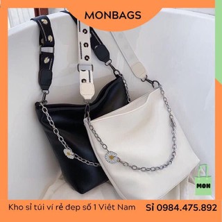 Túi Tote Da Đeo Chéo Hàn Quốc Nữ Đẹp Monbags
