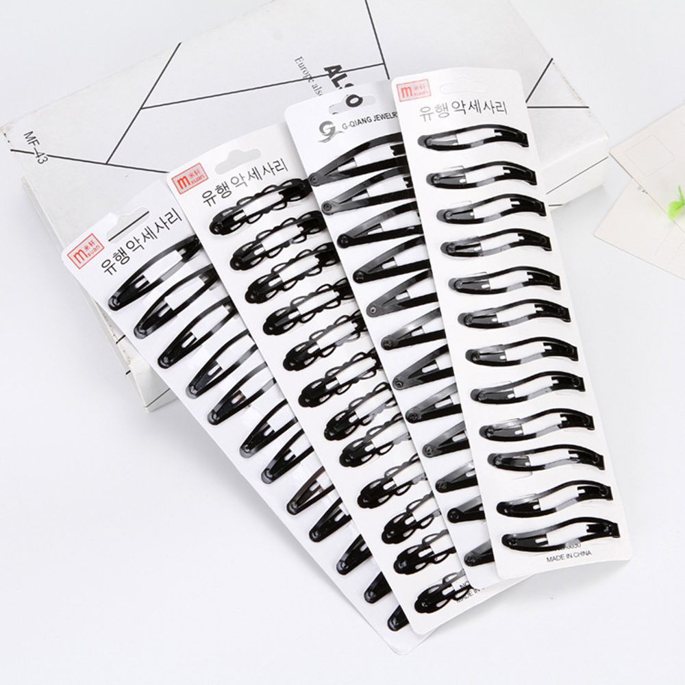 Hairgrip Headwear Black Girls Hair Accessories Hair Clips Set