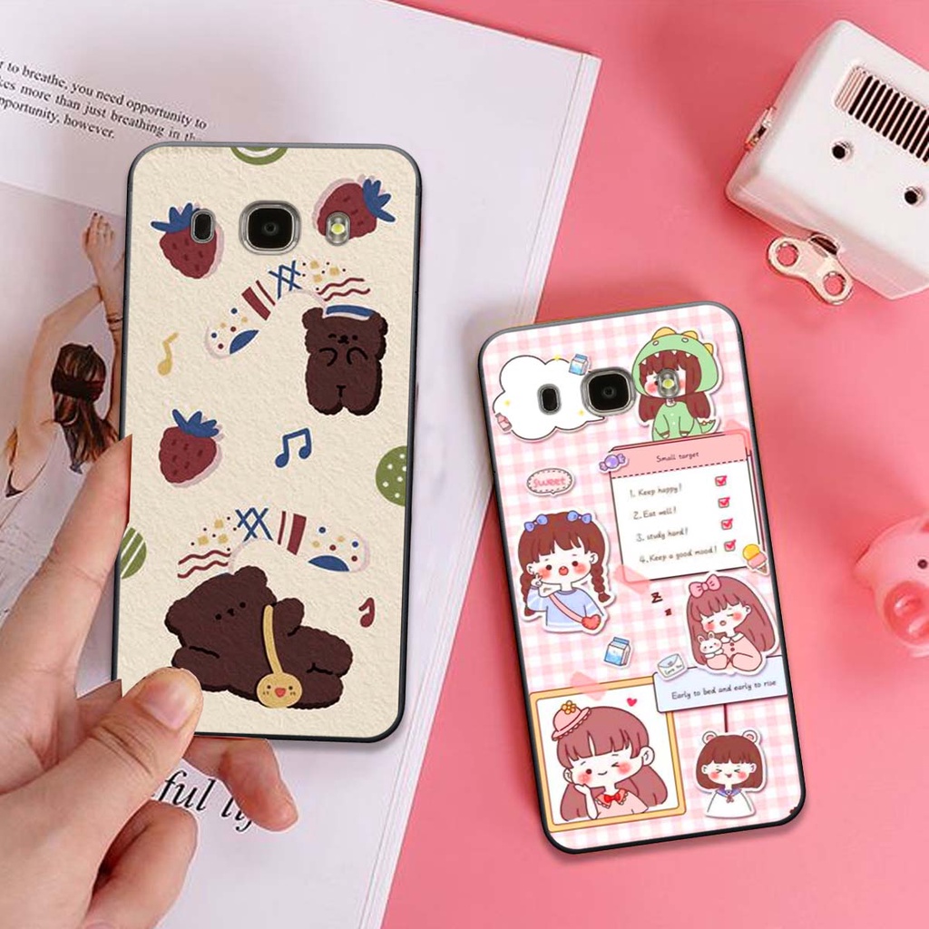 Ốp lưng Samsung J5 2016 / J7 2016 in hình Smile mặt cười cute, giá rẻ chất lượng cao