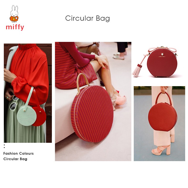 [Mã WABRWB24 giảm 30K đơn 99K] Túi xách nữ MIFFY phong cách Hàn Quốc kiểu dáng tròn trẻ trung M0101 | BigBuy360 - bigbuy360.vn