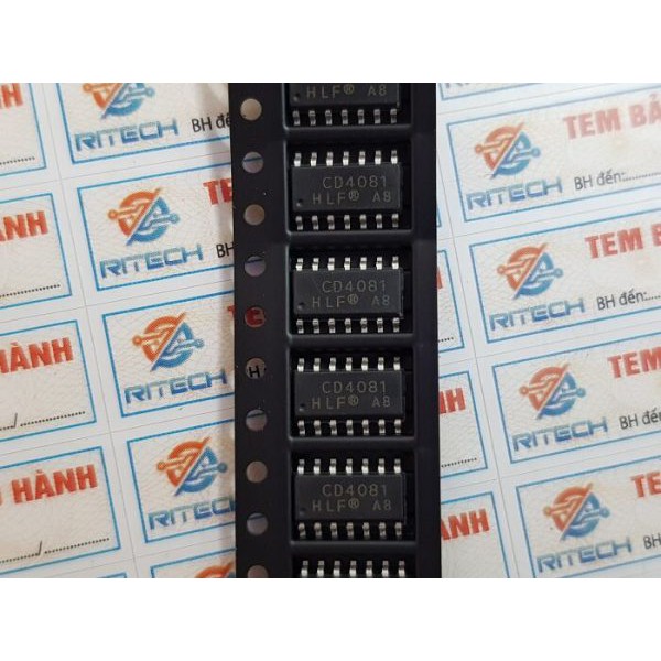 Combo 10 chiếc Sop 14 CD4081BM, CD4081 IC số