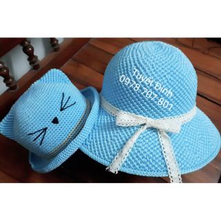 Combo mũ mẹ con