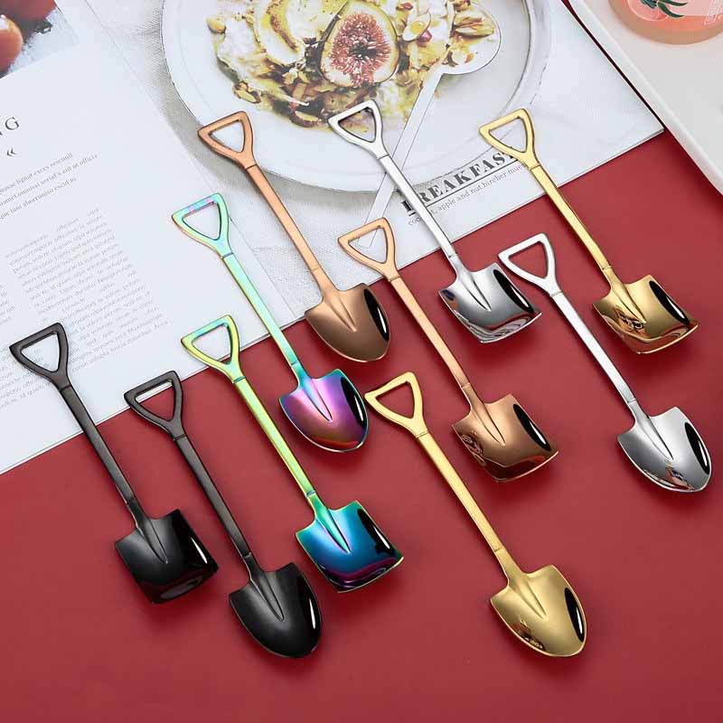 Muỗng Cà Phê Bằng Thép Không Gỉ Thiết Kế Cổ Điển