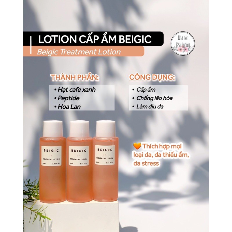 Lotion cấp ẩm BEIGIC TREATMENT LOTION