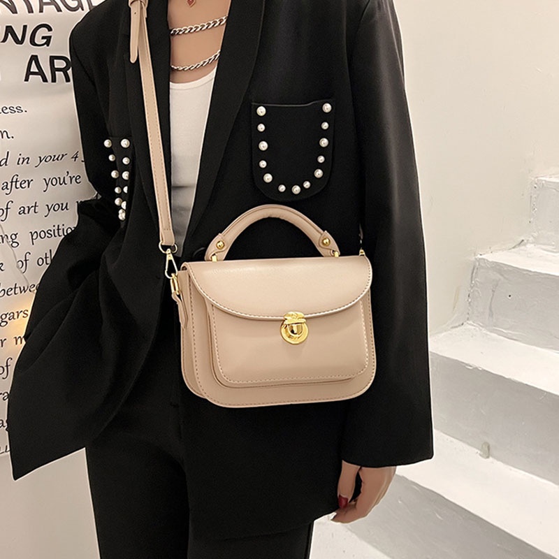 IELGY Túi Đeo Vai Hình Vuông Cỡ Nhỏ Thiết Kế Đơn Giản Thời Trang Cho Nữ