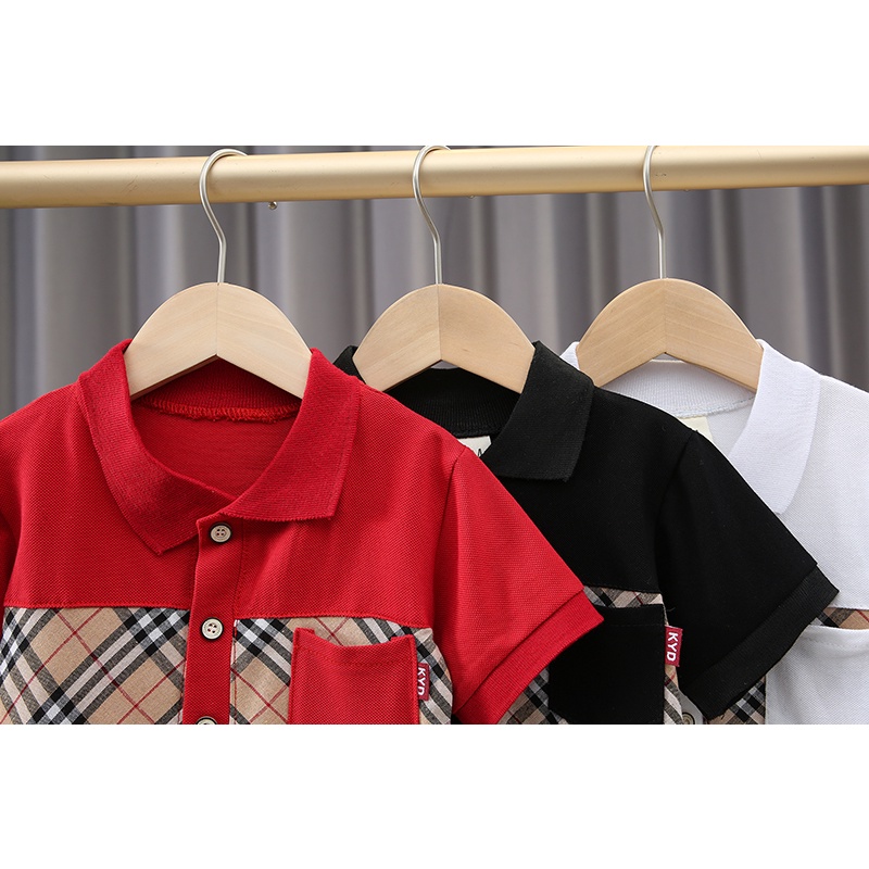 Set Đồ Thể Thao 2 Món Họa Tiết Caro Thời Trang Mùa Hè Mới Cho Bé Trai Và Gái