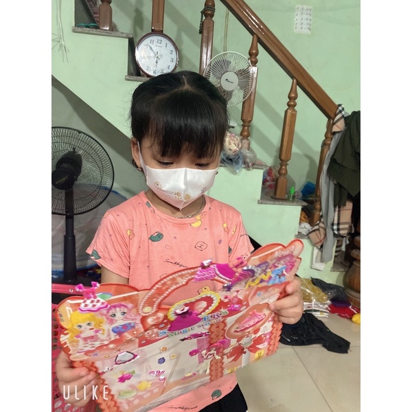 Set 10 khẩu trang 3D KG4 kháng khuẩn cho bé