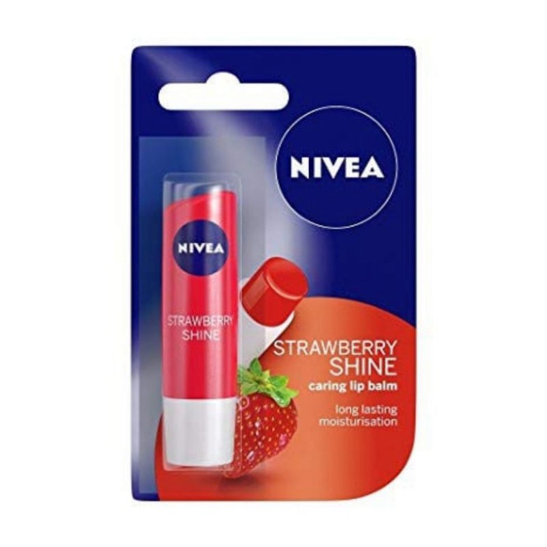 Son dưỡng môi NIVEA sắc hồng hương dâu 4.8g - 85083