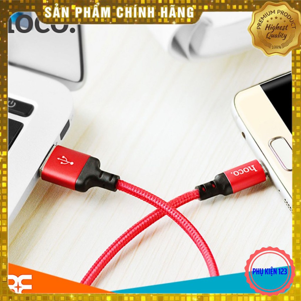 [RẺ VÔ ĐỊCH] CÁP SẠC DÂY DÙ HOCO 1M CHÂN TYPE-C VÀ MICRO SIÊU HOT