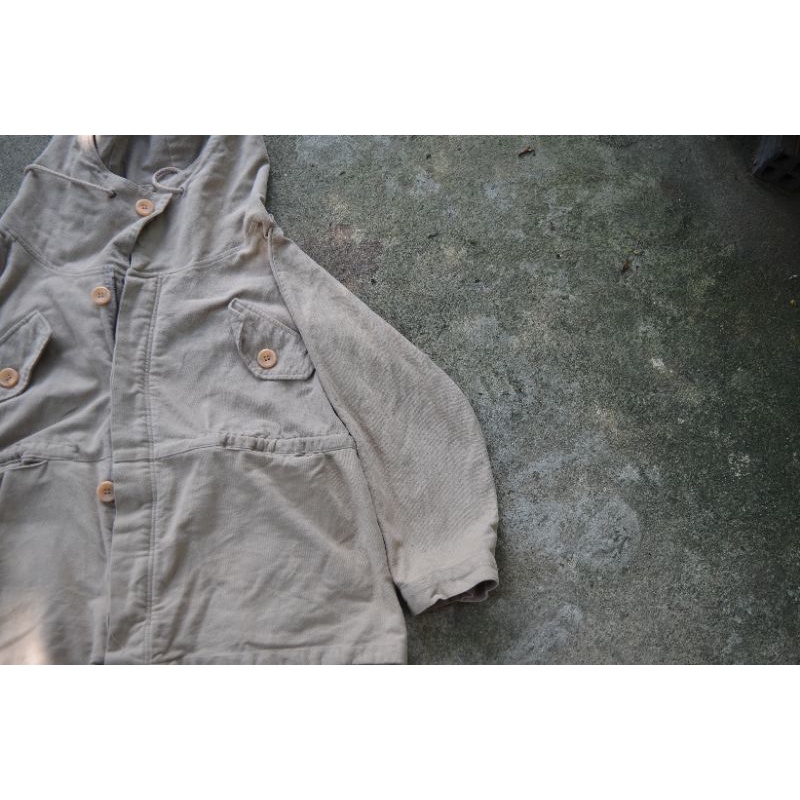 Áo parka kaki 2hand