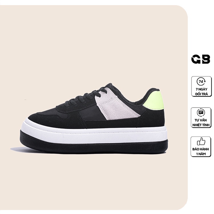 Giày bata nữ giayBOM Classics đế cao 3 cm B1360