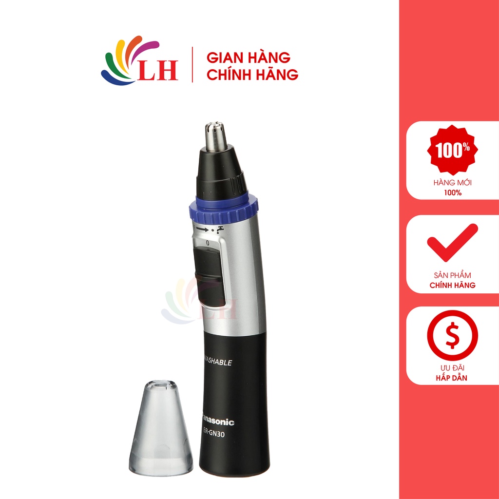 Máy cắt tỉa lông mũi Panasonic ER-GN30-K453 - Hàng chính hãng