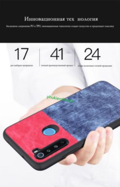 Ốp lưng Redmi Note 8 FREESHIP Từ 50kVân da bò mềm thời trang cao cấp chất đẹp