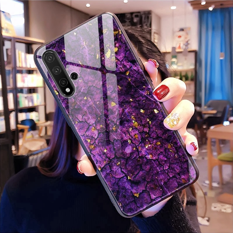 Casing OPPO A53 2020 A92 A52 A92s A31 2020 A91 A5 A9 2020 Find X2 Reno 3 Pro 2 Z 2F 2Z Ace Ốp điện thoại họa tiết đính lá vàng sang trọng | BigBuy360 - bigbuy360.vn