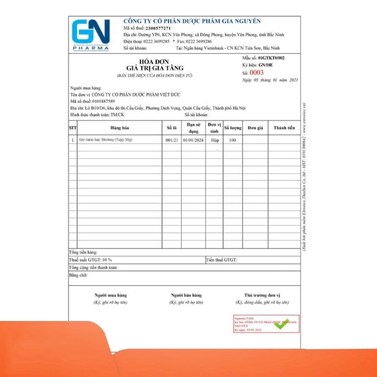 Gel bôi mờ sẹo nano bạc Skinkey giúp mờ thâm làm lành vết trầy xước tuýp 30g