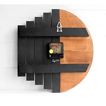 Đồng hồ bán Nguyệt - Decor Quán cà phê - nhà cửa -  quà tặng JONYDECOR .vn