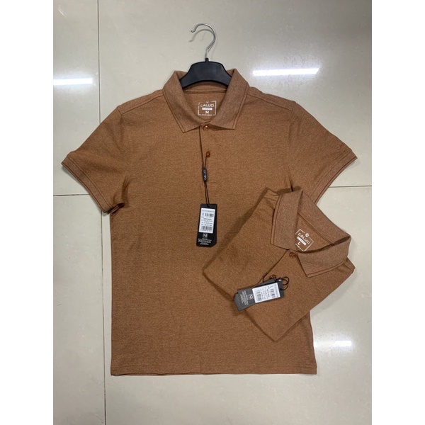 (HÀNG VIỆT NAM) áo thun cổ bẻ caluci còn M,L,2XL
