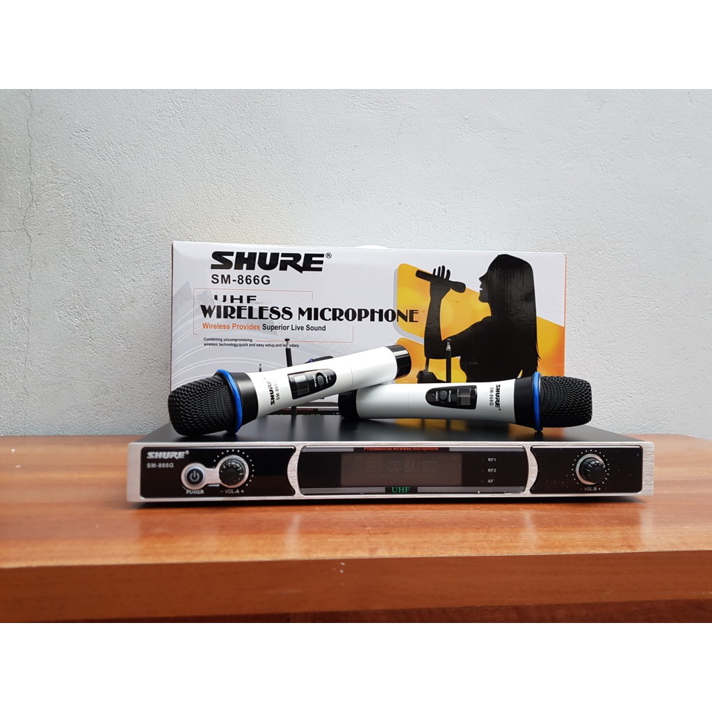 MICRO KHÔNG DÂY MIRO SH-300G 886  NHÔM SÓNG MẠNH - Hàng chính hãng VN