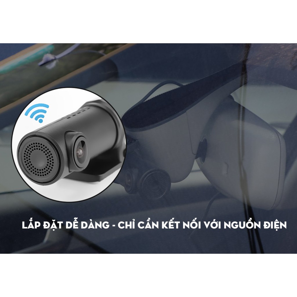 Camera hành trình Xoay 360 độ - Góc Quay 170 độ điều khiển qua WIFI - ShopToro - AsiaMart | BigBuy360 - bigbuy360.vn