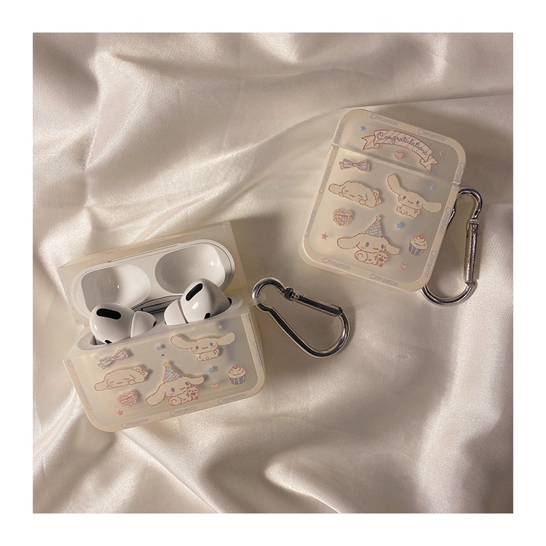 Vỏ hộp tai nghe không dây từ nhựa dẻo in chữ cho Airpod 1/2/3/Pro