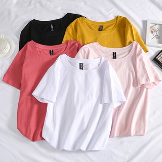 Áo Phông Nữ💖Freeship💖Giảm 40k Khi Nhập [AO THUN TAY NGAN] - Áo Thun Nữ Kiểu Dáng Đơn Giản Phong Cách Hàn Quốc