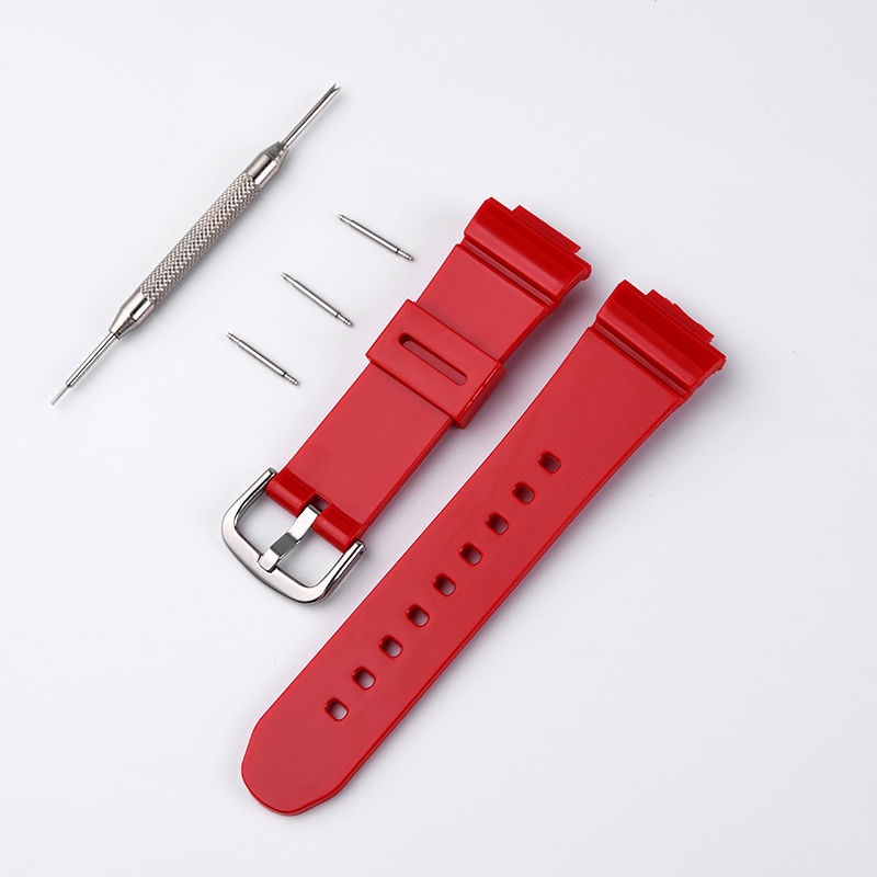 Dây Đeo Thay Thế Bằng Nhựa Resin Chống Nước Cho Casio BABY-G BGD-500 / BGD-560 / BGD-5000 BLX560 / BGD-201 / BGD-525