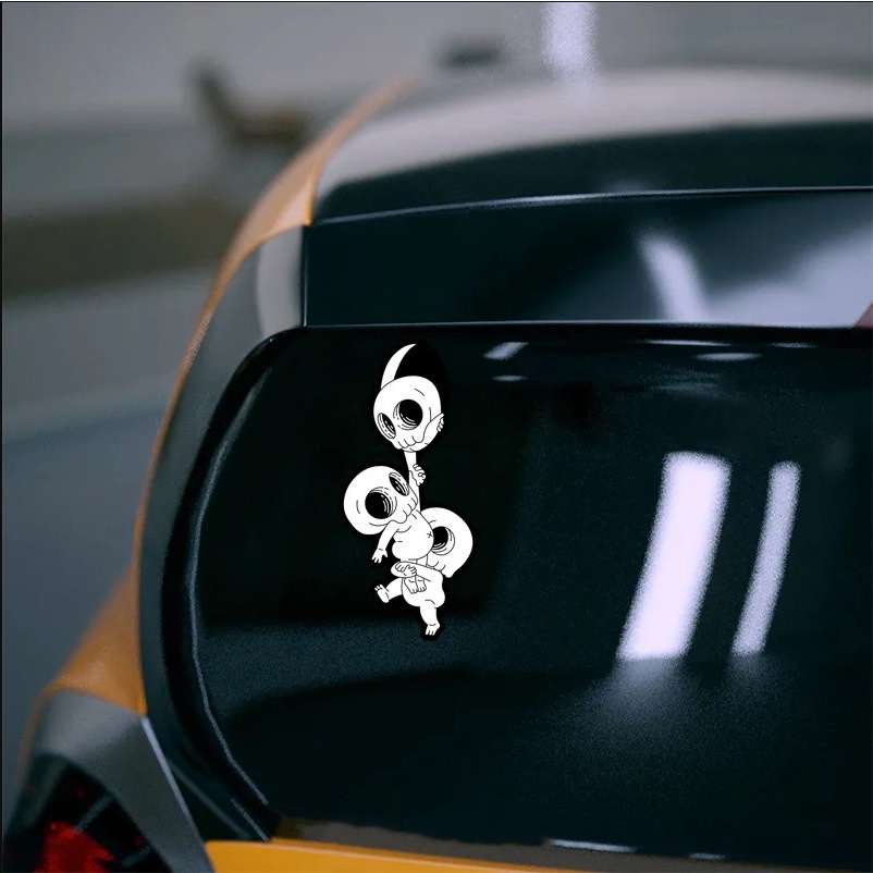 Hộp sọ Nhãn dán Bộ xương Hiệp sĩ Xe máy Phản quang Mặt trước Decal Xe tay ga Hình dán Fender