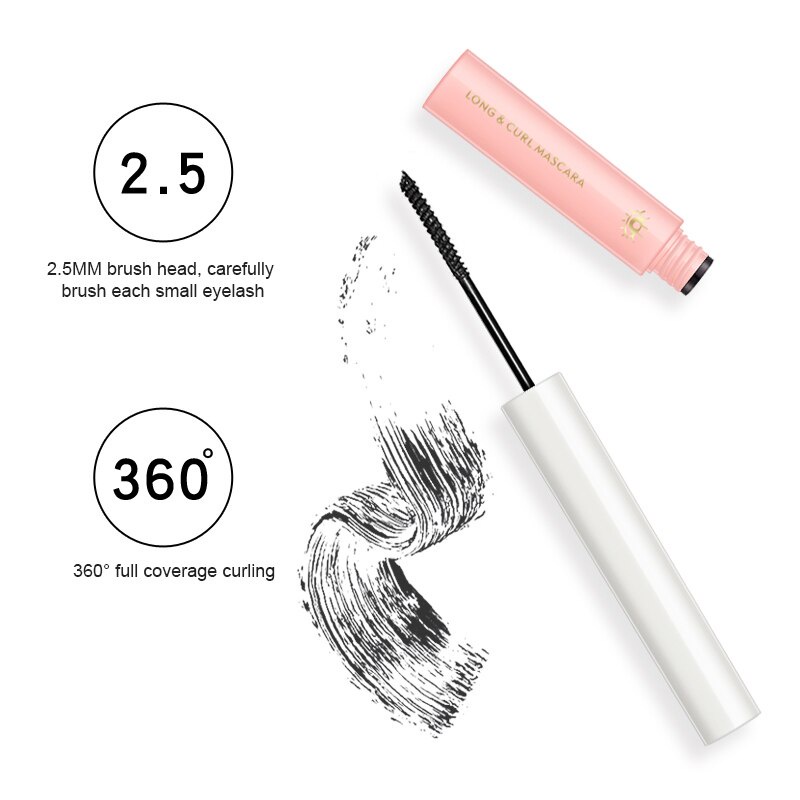 Mascara 3d Màu Đen Lâu Trôi Làm Dài Mi