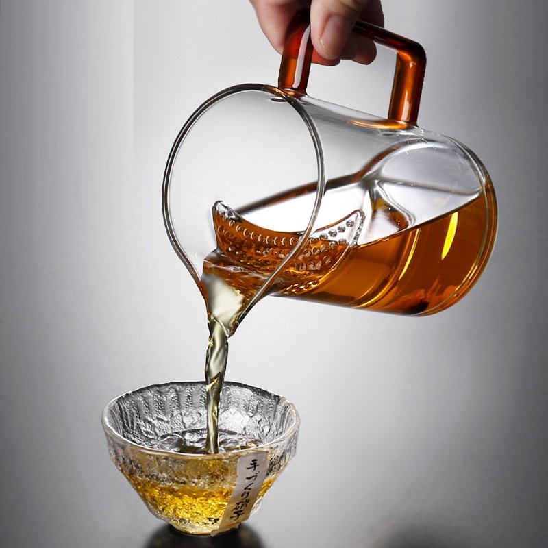 Tống chuyên trà bằng thủy tinh chịu nhiệt Borosilicate cao cấp kèm lọc