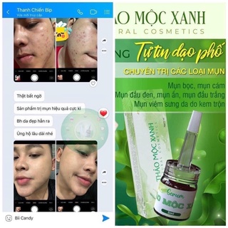 [Freeship] Serum Thảo Mộc Xanh 3 lọ
