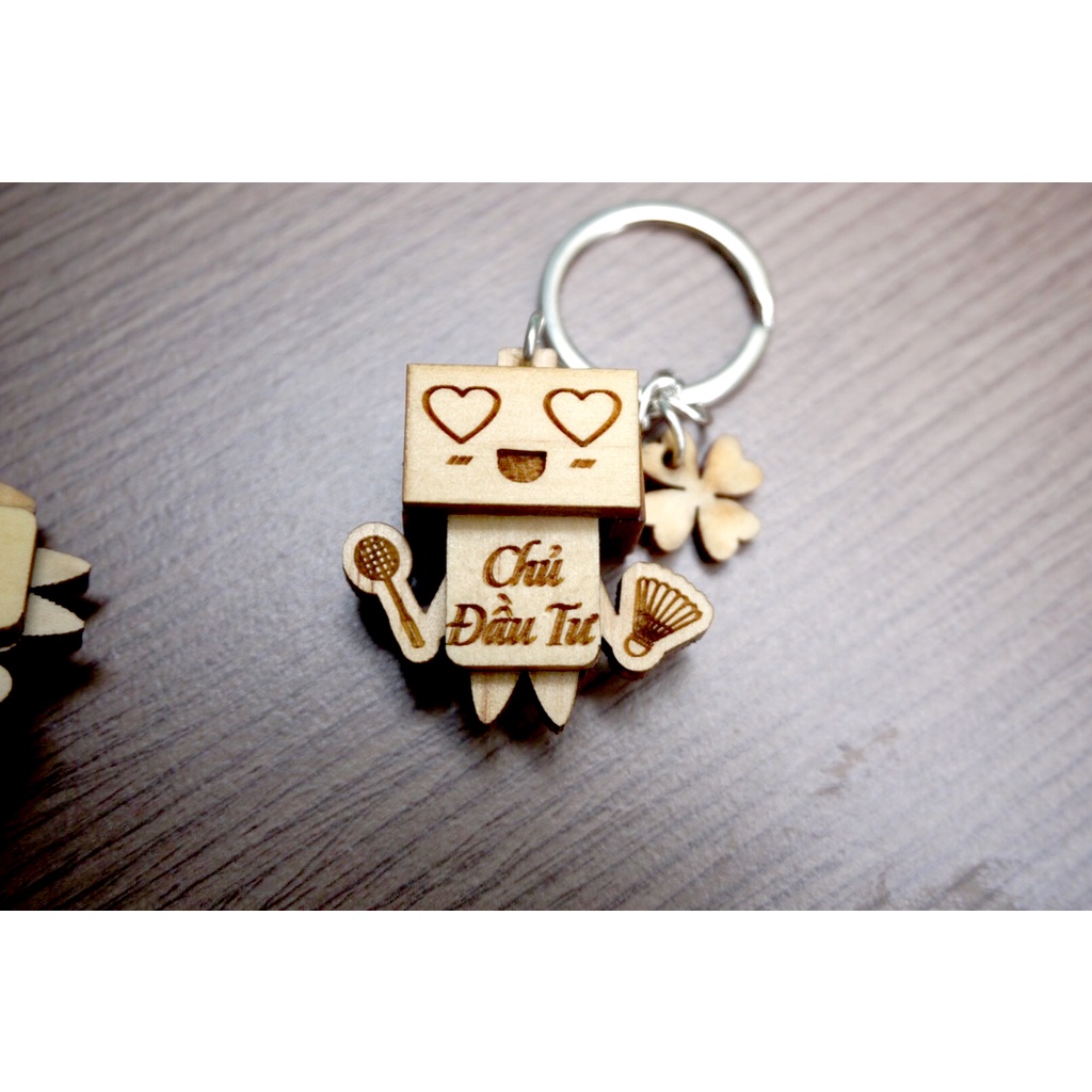 Danbo Đánh Cầu Lông, Danbo badminton Có KHẮC tên