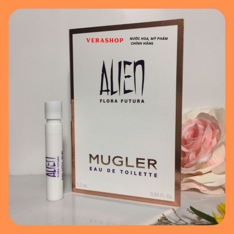 [ giao ngẫu nhiên ]Mẫu thử nước hoa Mugler Alien Flora Futura 1.2ml