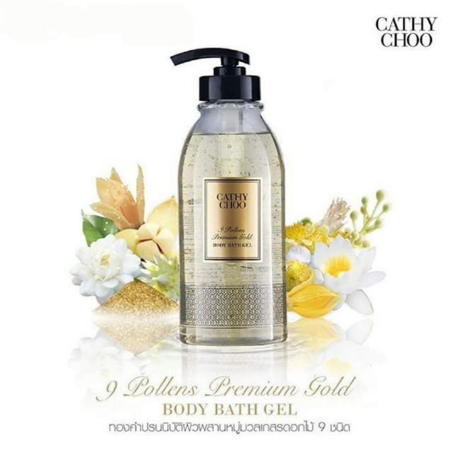 SỮA TẮM VÀNG TRẮNG DA CATHY CHOO 24k & 9 Pollens 750ml | BigBuy360 - bigbuy360.vn