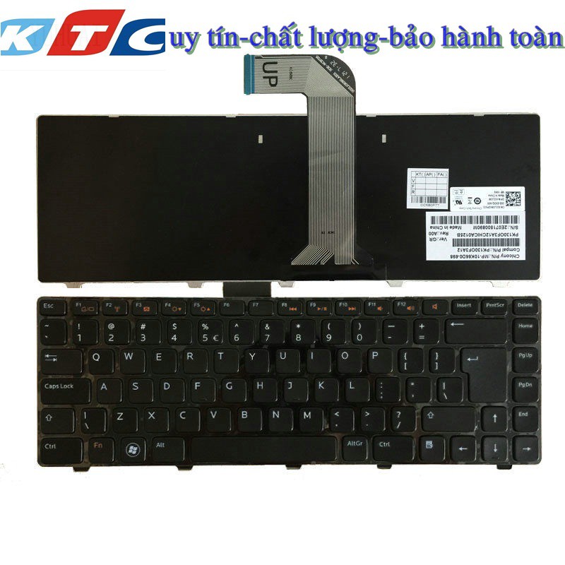 Bàn Phím Laptop Dell Inspiron N4110 1450 3420 3450 3460 4050 5520 5050 1440 hàng zin có đèn led